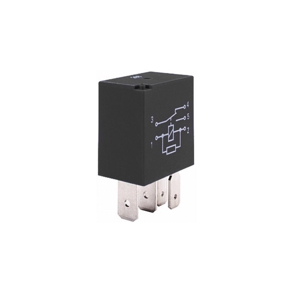 MICRORELE' 24 VOLT 10/20 AMP  C/DIODO 6,3 + 4,8 mm ( Conf. da 1 Pz )