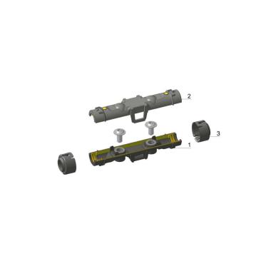 MTA - KIT WP IN LINE MIDIVAL WITH SCREW AND NUTS, COVER, FUSEHOLDER -NO GASKET ( Conf. 25 PZ )