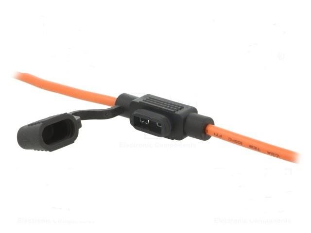 MTA - PORTAFUSIBILE MINIVAL WP W/WIRE W/COPERCHIO ( Conf. da 500 pz )