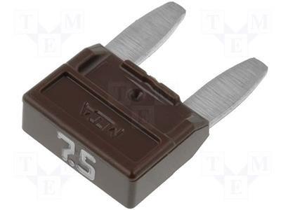 MTA - MINIVAL FUSIBILE 7,5A ( Conf. da 25 pz )