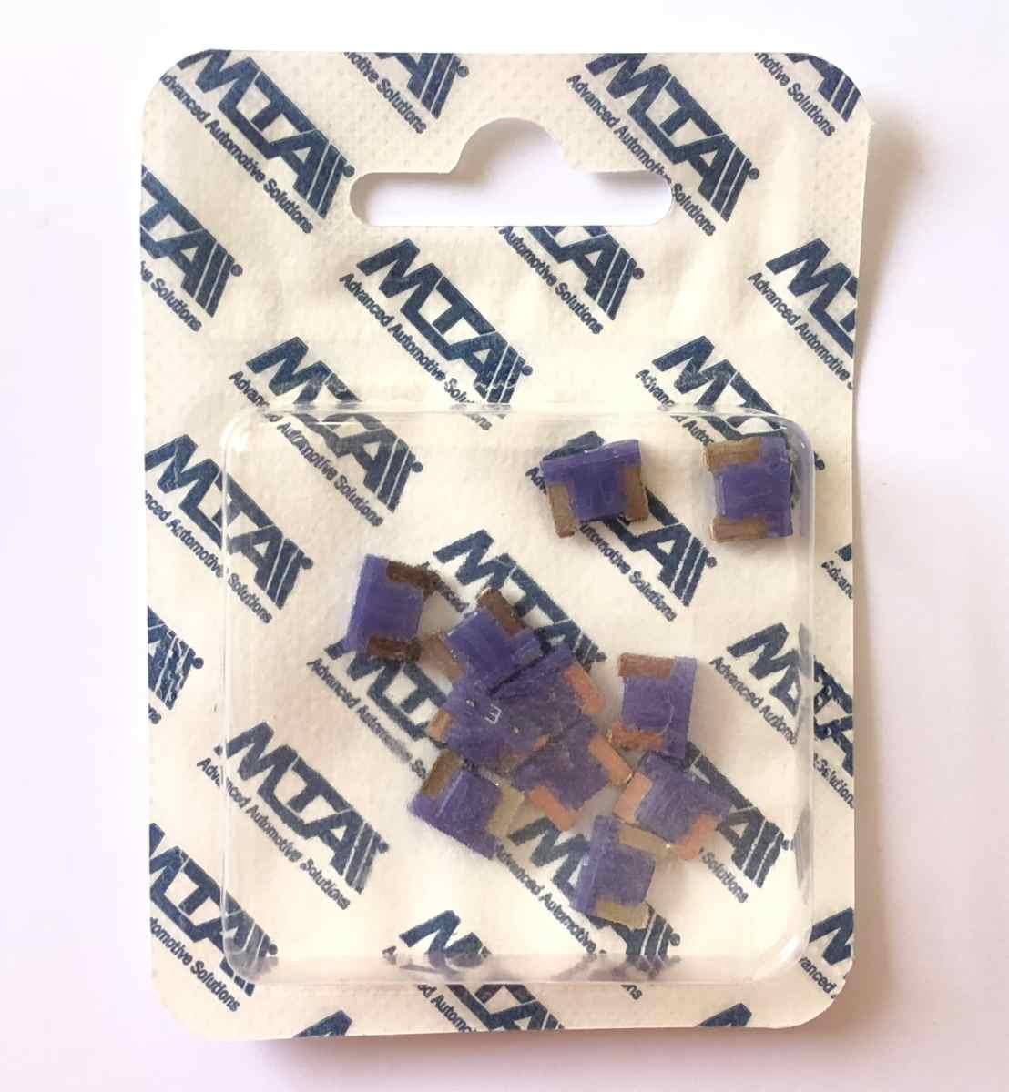 MTA - MINIVAL FUSIBILE LOW PROFILE 3A ( Conf. da 10 pz )