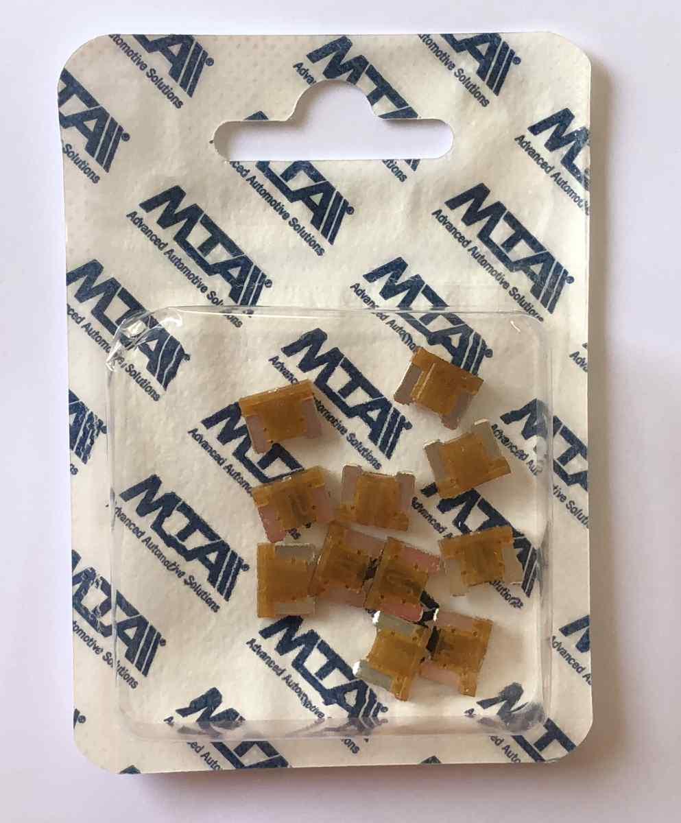 MTA - MINIVAL FUSIBILE LOW PROFILE 5A ( Conf. da 10 pz )