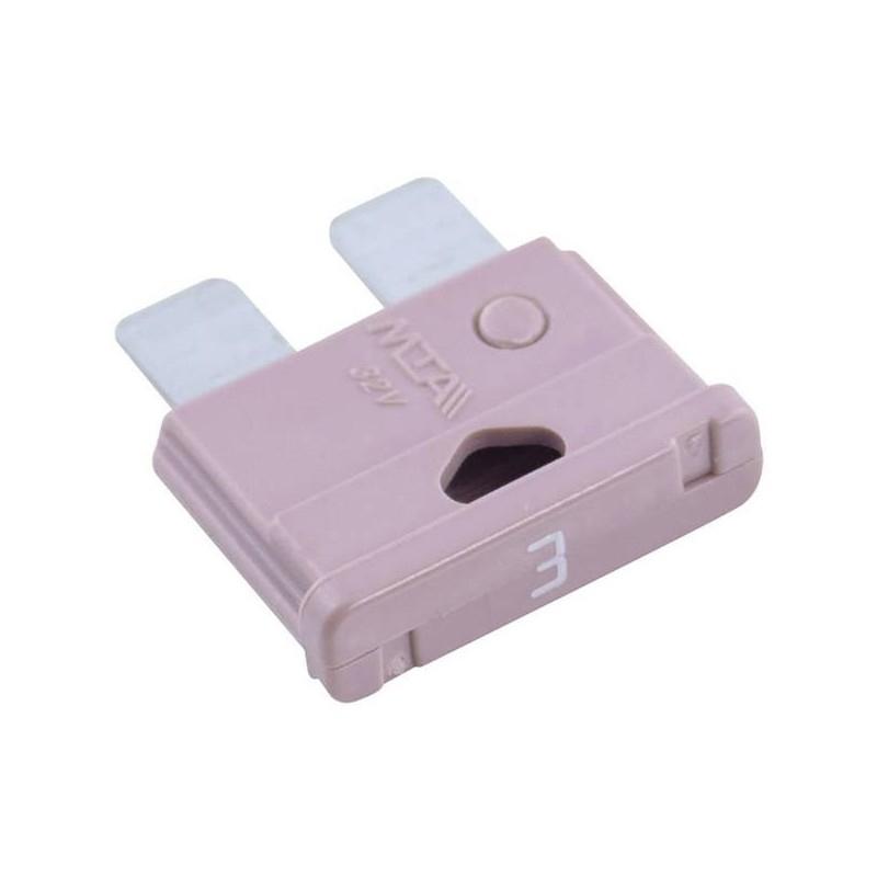 MTA - UNIVAL FUSIBILE 3A DULL COLOUR ( Conf. da 100 pz )