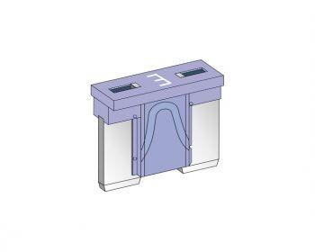 MTA - MINIVAL FUSIBILE LOW PROFILE 3A ( Conf. da 200 pz )