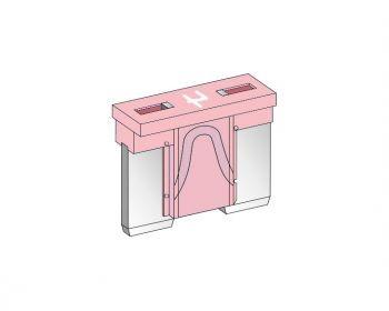 MTA - MINIVAL FUSIBILE LOW PROFILE 4A ( Conf. da 200 pz )
