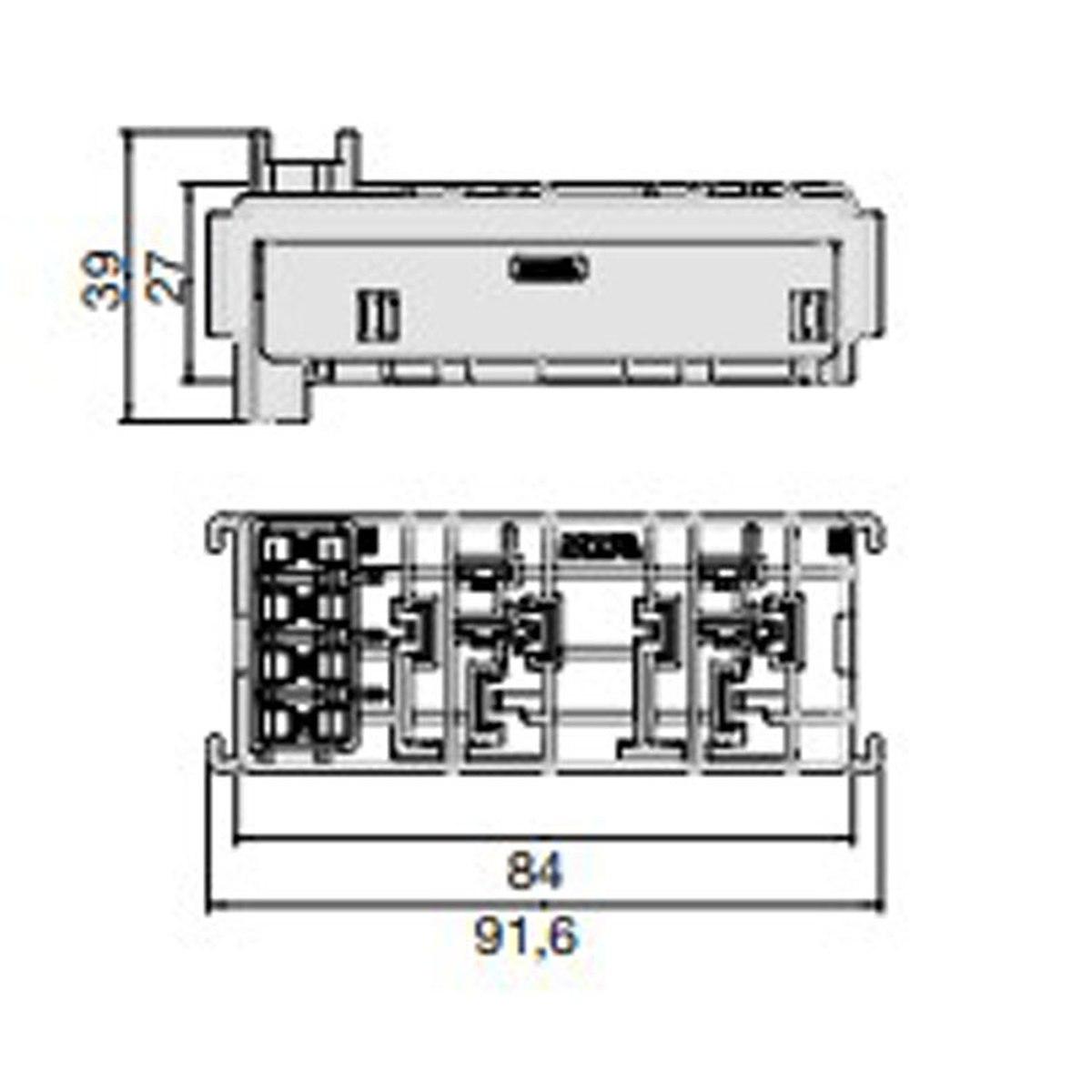 MTA - MODULO MINIVAL-MINIRELAY ( Conf. da 1 pz )