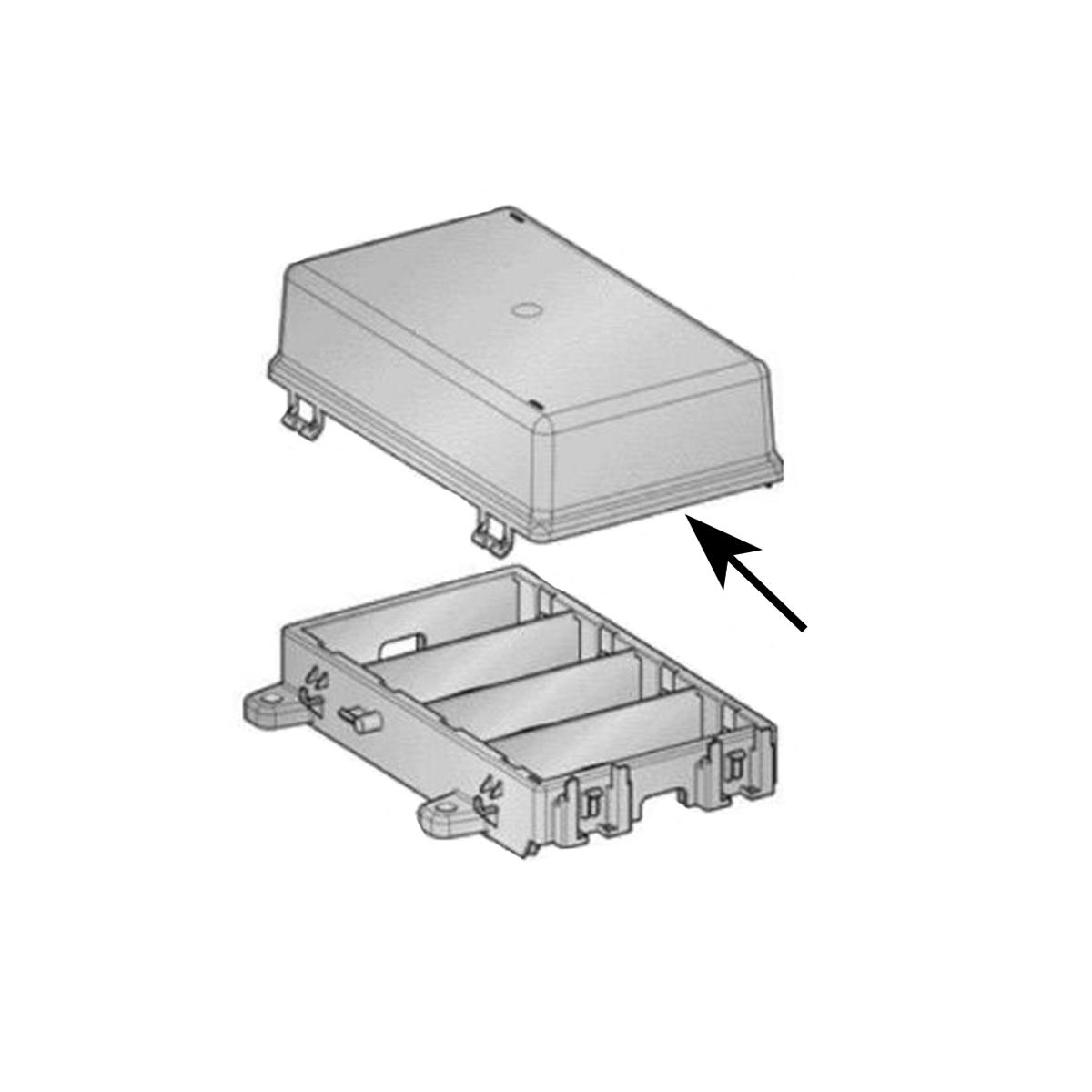 MTA - COPERCHIO TELAIO 4 MODULI TYPE B ( Conf. da 1 pz )