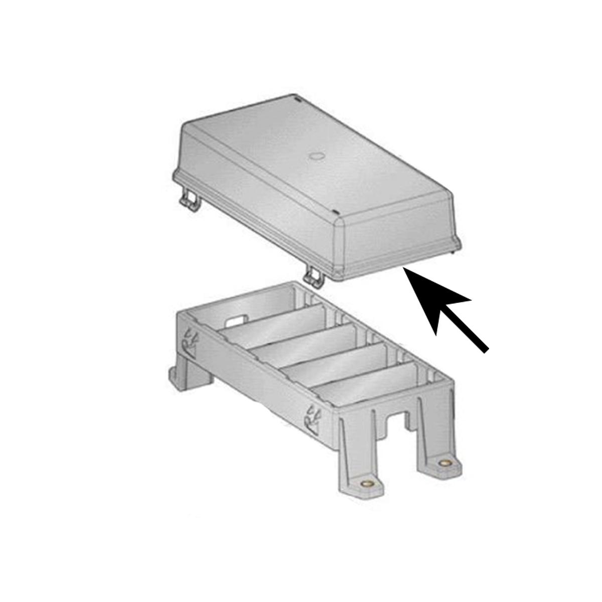 MTA - COPERCHIO TELAIO 5 MODULI TYPE A ( Conf. da 1 pz )
