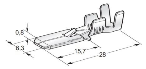 MTA - CAPICORDA M630 CON DENTINO ( Conf. da 100 pz )