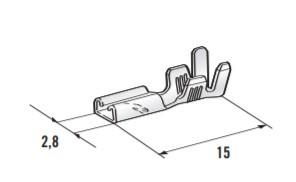 MTA - CAPICORDA F280 CON DENTINO ( Conf. da 200 pz )