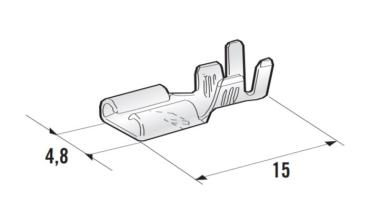 MTA - CAPICORDA F480 CON DENTINO ( Conf. da 100 pz )