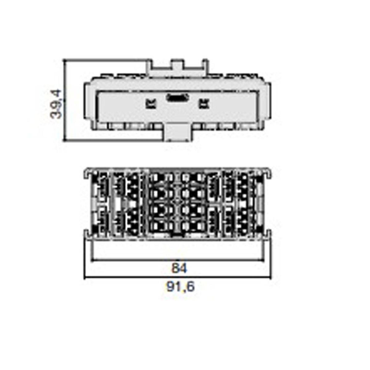 MTA - MODULO MINIVAL-MICRORELAY ( Conf. da 1 pz )