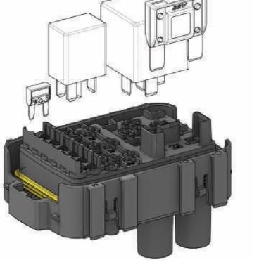 MTA - MODULO MINI-MICRORELAY+MINI-MAXIVAL WP ( Conf. da 1 pz )