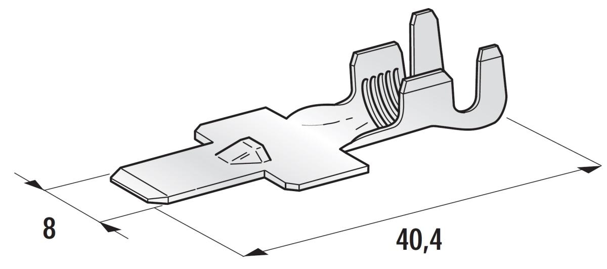 MTA - CAPICORDA DI POTENZA M800 X CAVO DA 10 A 16 MMQ( Conf. da 20 pz )