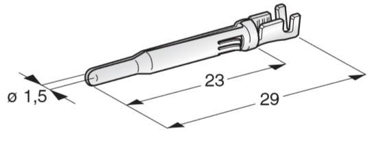 MTA - CAPICORDA MFS M150 ( Conf. da 100 pz )