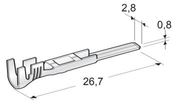 MTA - CAPICORDA JT M280 ( Conf. da 100 pz )