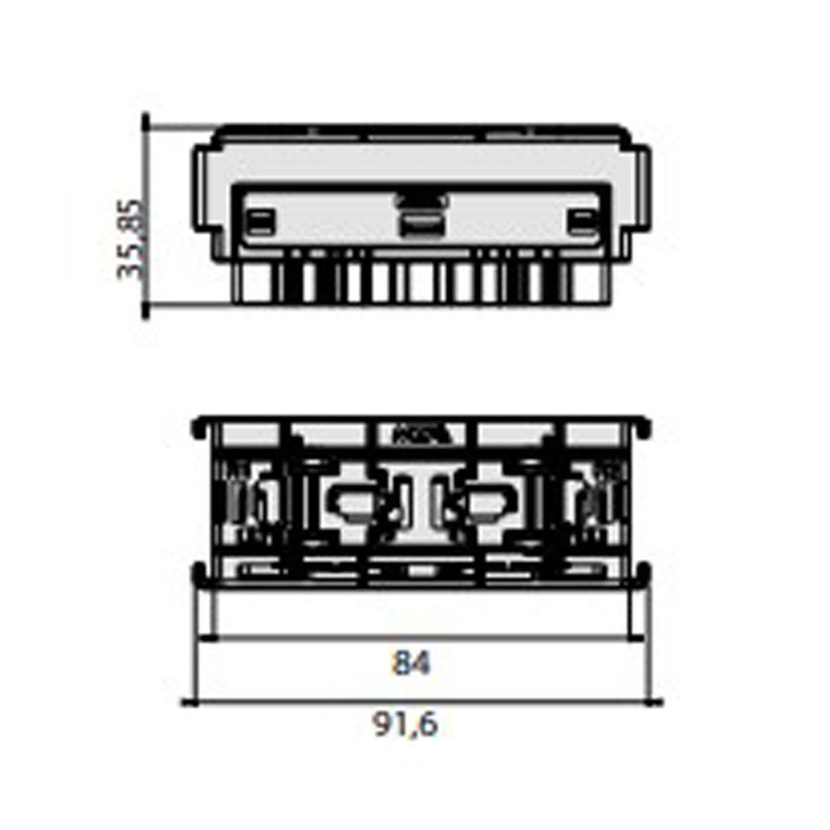 MTA - MODULO MAXIRELAY 2 VIE ( Conf. da 1 pz )