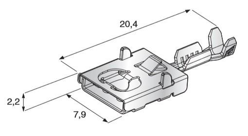 MTA - CAPICORDA F630E ( Conf. da 100 pz )