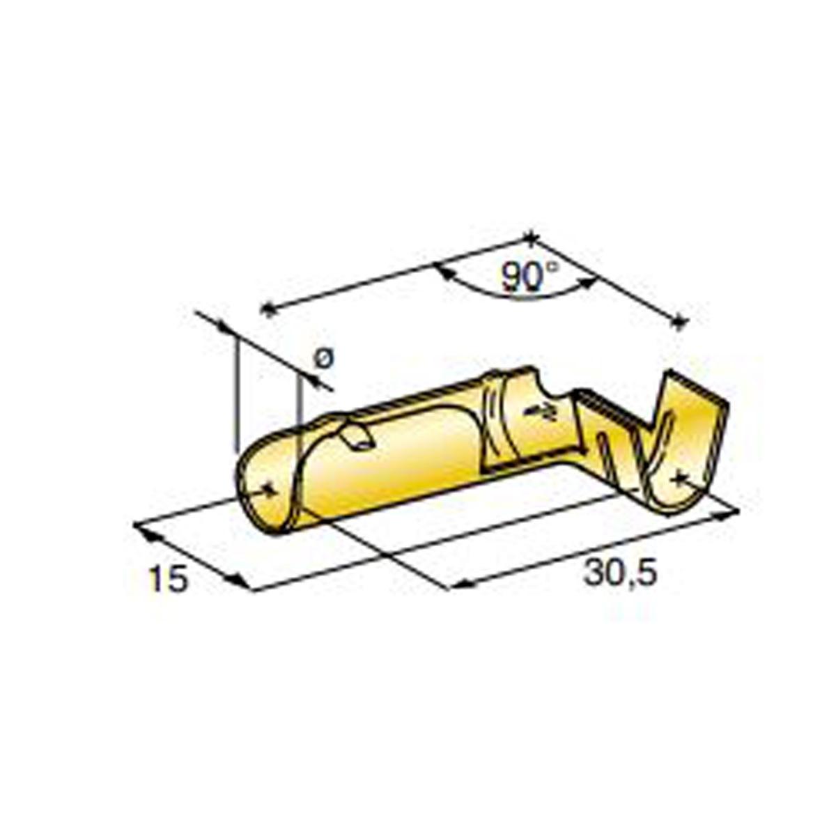 MTA - COIL - DISTRIBUTOR CAPICORDA ( Conf. da 1250 pz )