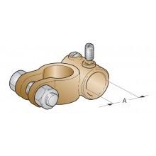 MTA - MORSETTO BATTERIA FUSIONE OTTONE (+) ( Conf. da 5 pz )