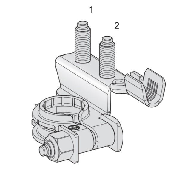 MTA - MORSETTO BATTERIA MY03 M66DX (+) ( Conf. da 200 pz )