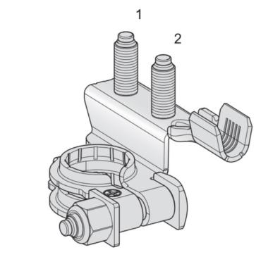 MTA - MORSETTO BATTERIA MY03 M66DX (+) ( Conf. da 10 pz )