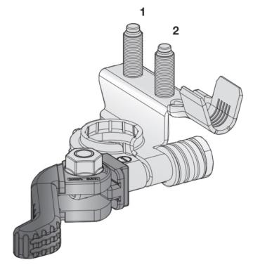 MTA - MORSETTO BATTERIA SR M66DX (-) ( Conf. da 130 pz )