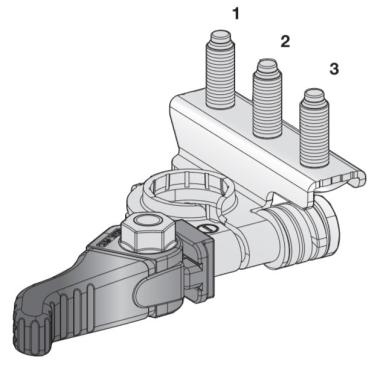 MTA - MORSETTO BATTERIA SR M666SX (+) ( Conf. da 130 pz )