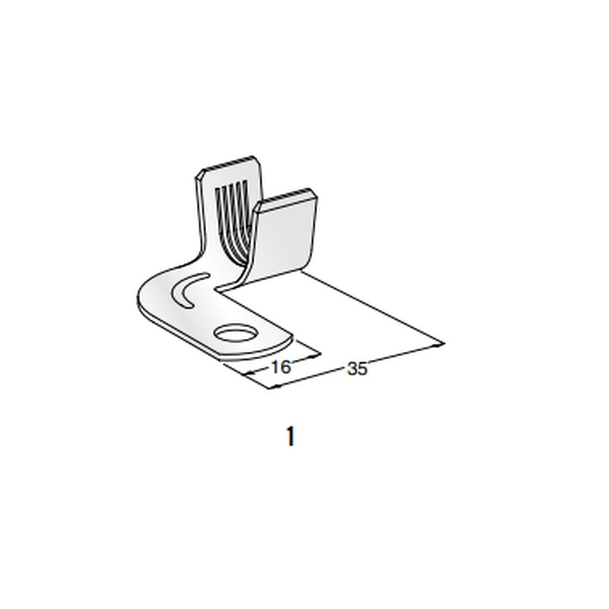 MTA - TERMINALE A OCCHIELLO MORSETTO BATTERIA CON SCATOLA PORTAFUSIBILIE/O RELAIS FL90M6 ( Conf. da 1500 pz )
