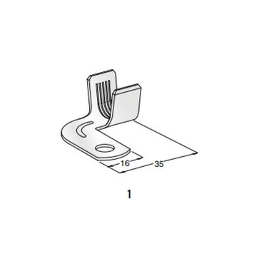 MTA - TERMINALE A OCCHIELLO MORSETTO BATTERIA CON SCATOLA PORTAFUSIBILIE/O RELAIS FL90M6 ( Conf. da 1500 pz )
