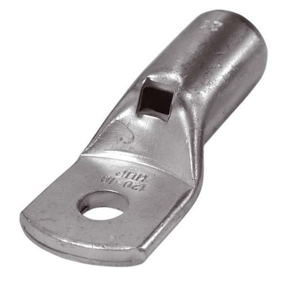 MTA - TERMINALE A OCCHIELLO TUBO L34 Foro M6 Cavo da 16 mmq ( Conf. da 50 pz )