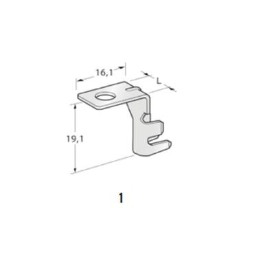 MTA - TERMINALE A OCCHIELLO MIDI G90M5 POL.B ( Conf. da 2000 pz )