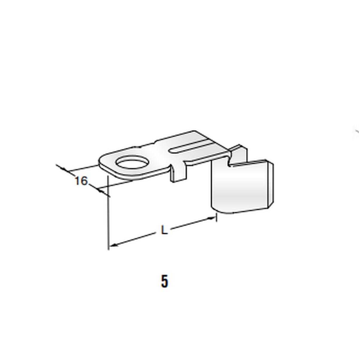 MTA - TERMINALE A OCCHIELLO SMT-C G90M6 ( Conf. da 2000 pz )