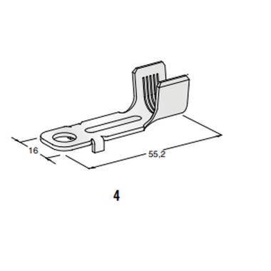 MTA - TERMINALE A OCCHIELLO SMT-C L55M8 ( Conf. da 1000 pz )