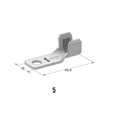 MTA - TERMINALE A OCCHIELLO L47M8 ( Conf. da 600 pz )