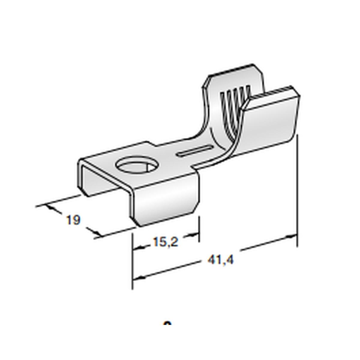 MTA - TERMINALE A OCCHIELLO MEGA L41M8 ( Conf. da 500 pz )