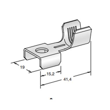 MTA - TERMINALE A OCCHIELLO MEGA L41M8 ( Conf. da 500 pz )