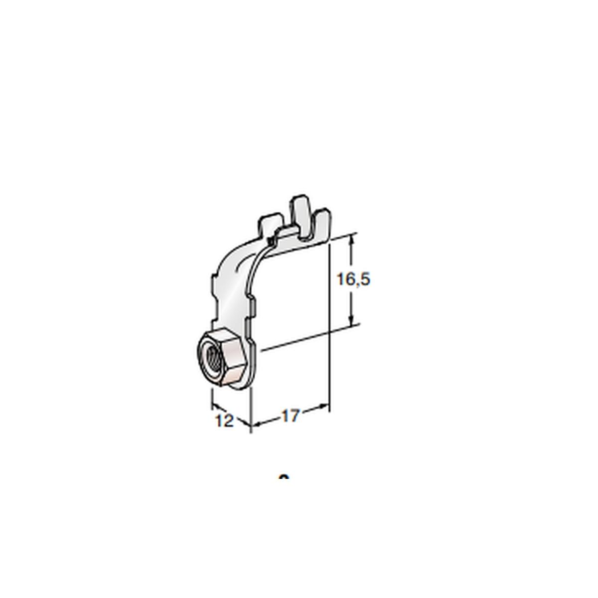MTA - NUT CAPICORDA G90 M5 ( Conf. da 1500 pz )