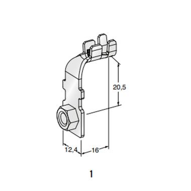 MTA - NUT CAPICORDA SH G90 M5 ( Conf. da 1500 pz )