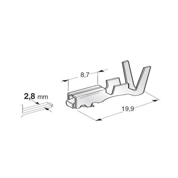 MTA - CAPICORDA METRIPACK F280 ( Conf. da 3200 pz )