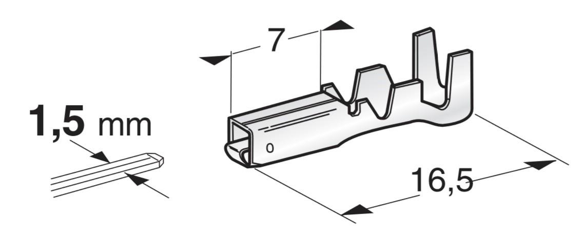 MTA - CAPICORDA IN BOBINA S-SEAL F150 ( Conf. da 4000 pz )
