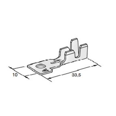 MTA - TERMINALE A OCCHIELLO MIDI L33M5 POL. UNI ( Conf. da 2000 pz )