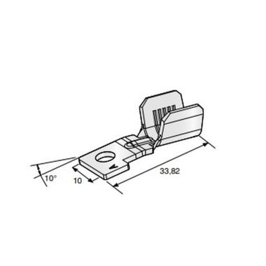 Fuori Produzione MTA - TERMINALE A OCCHIELLO MIDI G10M5 POL.A ( Conf. da 1000 pz )