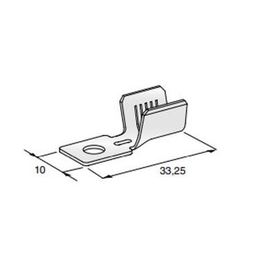 MTA - TERMINALE A OCCHIELLO MIDI L33M5 POL.B ( Conf. da 800 pz )